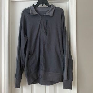 Mens lululemon zip up jacket pull up